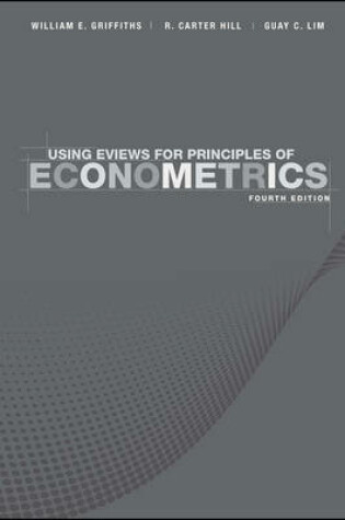 Cover of Using EViews for Principles of Econometrics