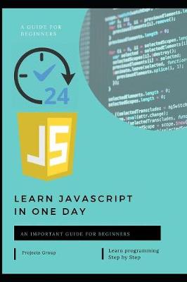 Book cover for Learn javascript in one day