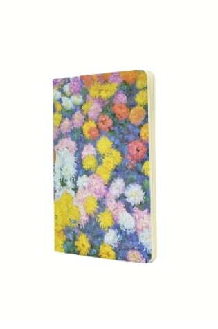 Cover of Monet’s Chrysanthemums A5 Dot-Grid Cahier