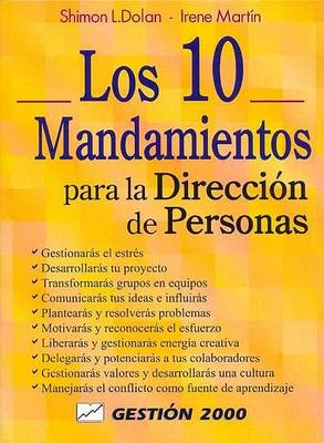 Book cover for Los 10 Mandamientos Para la Direccion de Personas