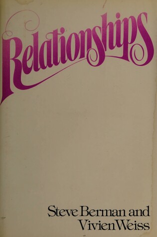 Cover of Relationships