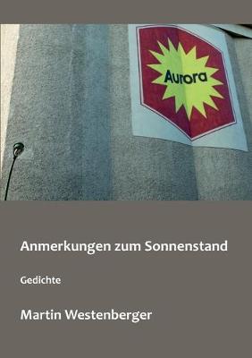 Book cover for Anmerkungen zum Sonnenstand