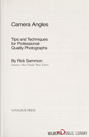 Book cover for Camera Angles