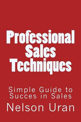 Book cover for Professional Sales Techniques