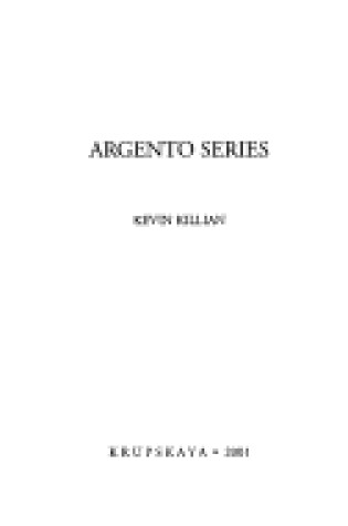 Cover of Argento Series