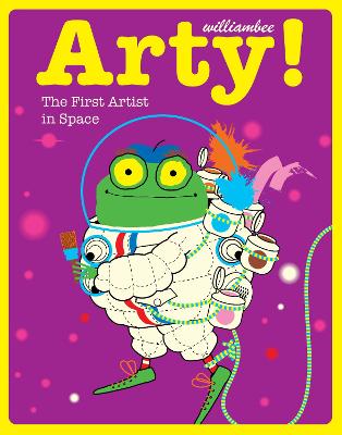 Book cover for Arty! The First Artist in Space