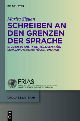 Book cover for Schreiben an Den Grenzen Der Sprache