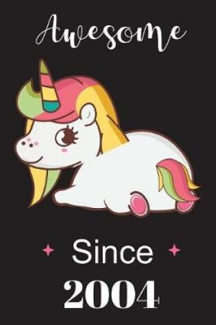 Cover of Baby Unicorn Awesome Since 2004