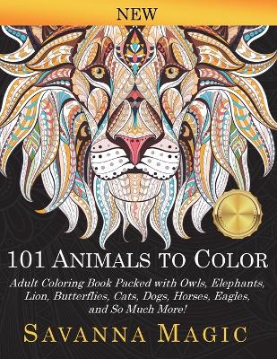 Book cover for 101 Animals To Color