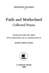 Book cover for Faith and Motherland, Collected Poems