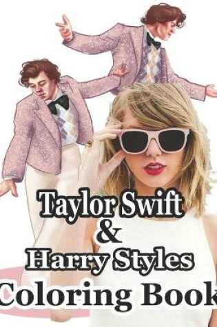 Cover of Taylor Swift & Harry Styles coloring book