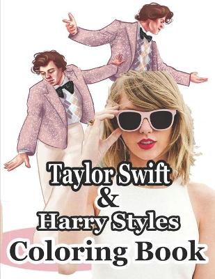 Cover of Taylor Swift & Harry Styles coloring book