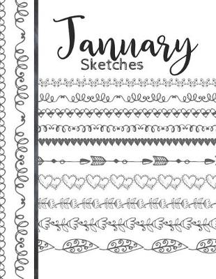 Book cover for January Sketches