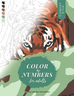 Book cover for Color by Numbers for Adults