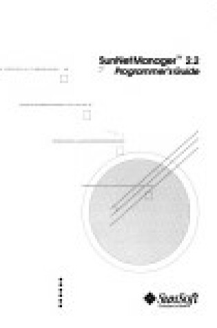 Cover of SunNet Manager 2.2 Programmer's Guide