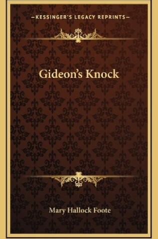 Cover of Gideon's Knock