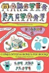 Book cover for Easy Christmas Crafts for Kids (Cut and paste Monster Factory - Volume 2)