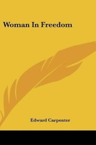 Cover of Woman in Freedom