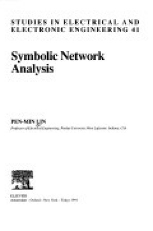 Cover of Symbolic Network Analysis