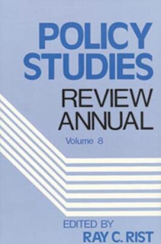 Cover of Policy Studies: Review Annual