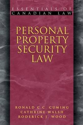 Cover of Personal Property Security Law. Essential Canadian Law
