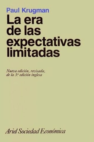 Cover of La Era de Las Expectativas Limitadas