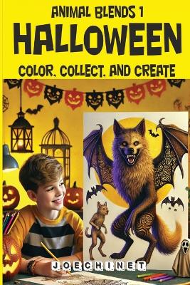 Book cover for Animal Blends 1 - Halloween Coloring