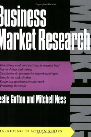 Cover of Business Market Research