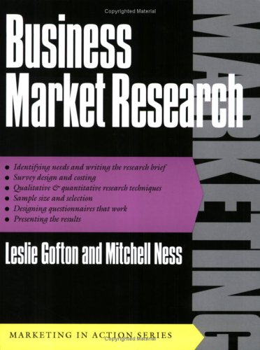 Book cover for Business Market Research