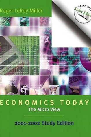 Cover of Economics Today:the Micro View, 2001-2002 Study Edition