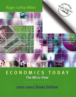 Book cover for Economics Today:the Micro View, 2001-2002 Study Edition