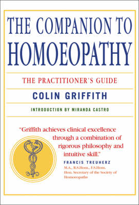 Cover of The Companion to Homoeopathy