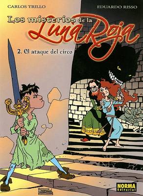 Book cover for Los Misterios de La Luna Roja, Vol. 2