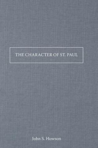 Cover of The Character of St Paul