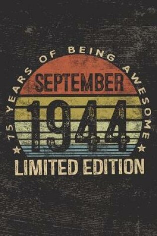 Cover of September 1944 Limited Edition 75 Years of Being Awesome