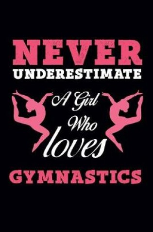 Cover of Never Underestimate A Girl Who Loves Gymnastics