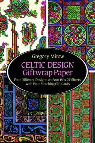 Cover of Celtic Design Giftwrap Paper