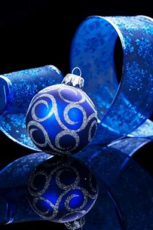 Cover of A Beautiful Blue Christmas Ornament and Bow