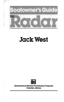 Book cover for Boat Owner's Guide to Radar