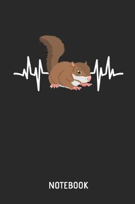 Book cover for Squirrel Hearbeat Notebook