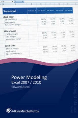 Cover of Power Modeling Excel 2007 / 2010