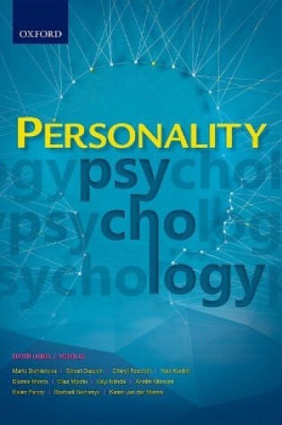 Cover of Personality psychology