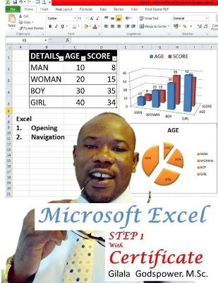 Book cover for Microsoft Excel STEP 1, With Certificate