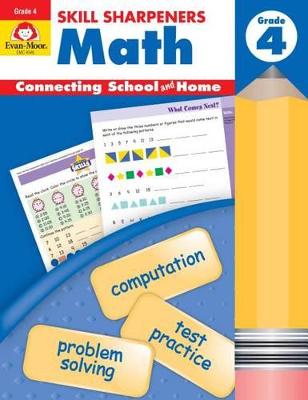 Book cover for Skill Sharpeners Math Grade 4