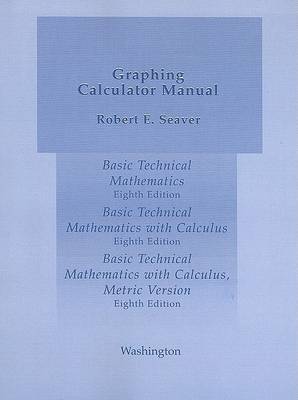 Book cover for Graphing Calculator Manual