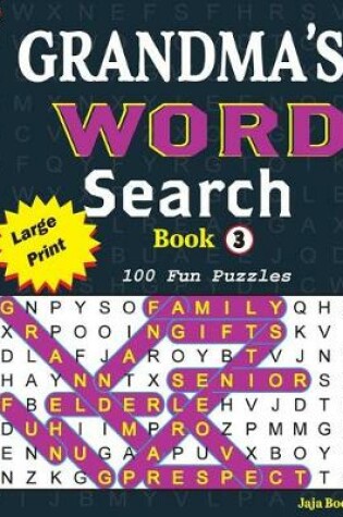 Cover of GRANDMA'S WORD Search Book 3