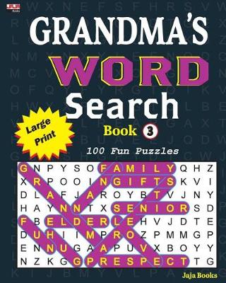 Book cover for GRANDMA'S WORD Search Book 3