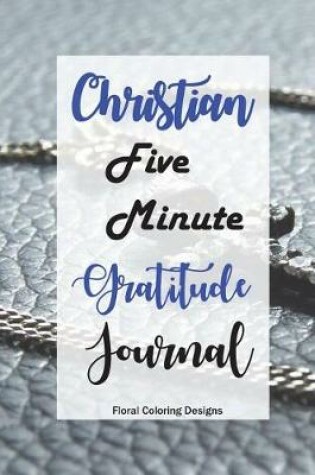 Cover of Five Minute Christian Gratitude Journal