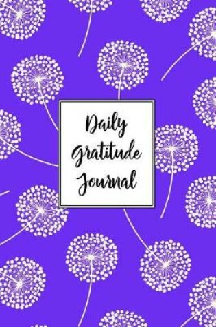 Cover of Gratitude Journal Dandelions Pattern 6