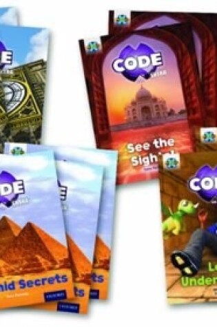 Cover of Project X CODE Extra: Purple Book Band, Oxford Level 8: Wonders of the World and Pyramid Peril, Class pack of 12